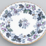 4db Davenport angol süteményes tányér, jelzett, kopásokkal, d: 16 cm - Image 2