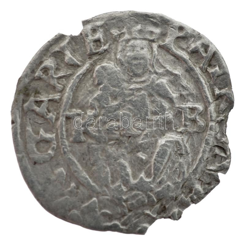 1570K-B Denár Ag 'Miksa' (0,43g) T:1-,2 kitörés Hungary 1570K-B Denar Ag 'Maximilian' (0,43g) C:AU,XF cracked Huszár: 992., Unger II.: 766.a