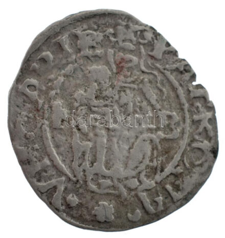 1571K-B Denár Ag 'Miksa' (0,40g) T:2 patina Hungary 1571K-B Denar Ag 'Maximilian' (0,40g) C:XF patina Huszár: 992., Unger II.: 766.a