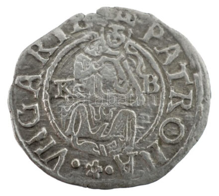 1578K-B Denár Ag 'Miksa' (0,55g) T:1-,2 patina, kis kitörés Hungary 1578K-B Denar Ag 'Maximilian' (0,55g) C:AU,XF patina, small crack Huszár: 992., Unger II.: 766.a