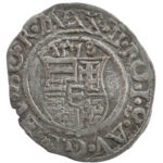 1578K-B Denár Ag 'Miksa' (0,55g) T:1-,2 patina, kis kitörés Hungary 1578K-B Denar Ag 'Maximilian' (0,55g) C:AU,XF patina, small crack Huszár: 992., Unger II.: 766.a - Image 2