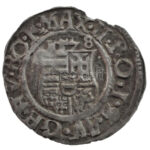 1578K-B Denár Ag 'Miksa' (0,51g) T:1-,2 patina, kitörés Hungary 1578K-B Denar Ag 'Maximilian' (0,51g) C:AU,XF patina, crack Huszár: 992., Unger II.: 766.a - Image 2