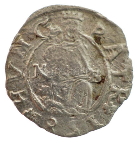 1584K-B Denár Ag 'Rudolf' (0,45g) T:2 patina Hungary 1584K-B Denar Ag 'Rudolf' (0,45g) C:XF patina Huszár: 1059.,Unger II.: 811.a