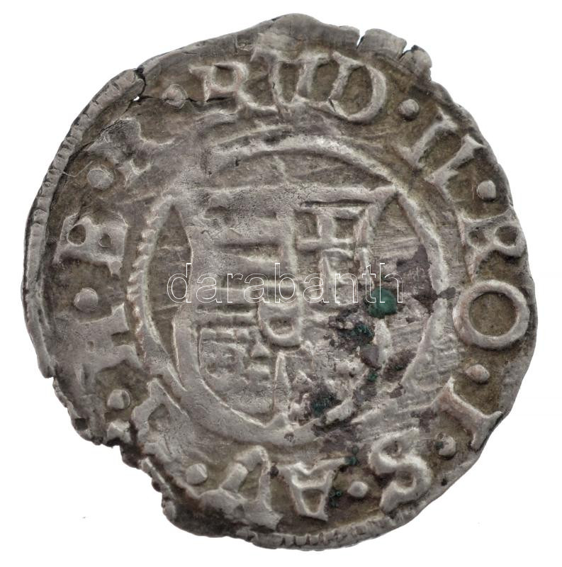 1589K-B Denár Ag 'Rudolf' (0,45g) T:2 patina Hungary 1589K-B Denar Ag 'Rudolf' (0,45g) C:XF patina Huszár: 1059.,Unger II.: 811.a - Image 2