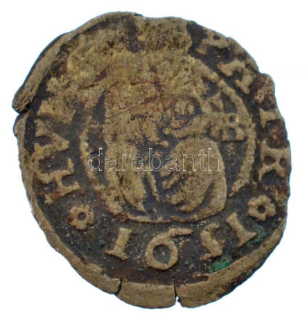 1591K-B Denár Ag 'Rudolf' (0,46g) T:2- patina Hungary 1591K-B Denar Ag 'Rudolf' (0,46g) C:VF patina Huszár: 1059.,Unger II.: 811.a