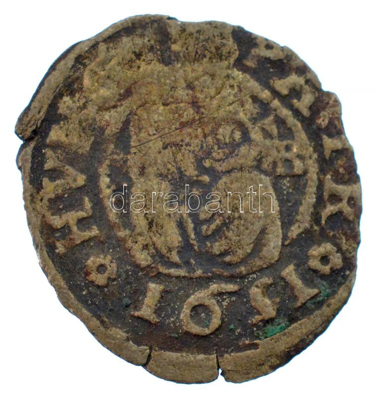1591K-B Denár Ag 'Rudolf' (0,46g) T:2- patina Hungary 1591K-B Denar Ag 'Rudolf' (0,46g) C:VF patina Huszár: 1059.,Unger II.: 811.a