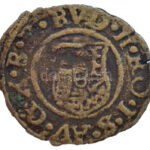 1591K-B Denár Ag 'Rudolf' (0,46g) T:2- patina Hungary 1591K-B Denar Ag 'Rudolf' (0,46g) C:VF patina Huszár: 1059.,Unger II.: 811.a - Image 2