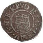 1594K-B Denár Ag 'Rudolf' (0,45g) T:2- patina Hungary 1594K-B Denar Ag 'Rudolf' (0,45g) C:VF patina Huszár: 1059.,Unger II.: 811.a - Image 2