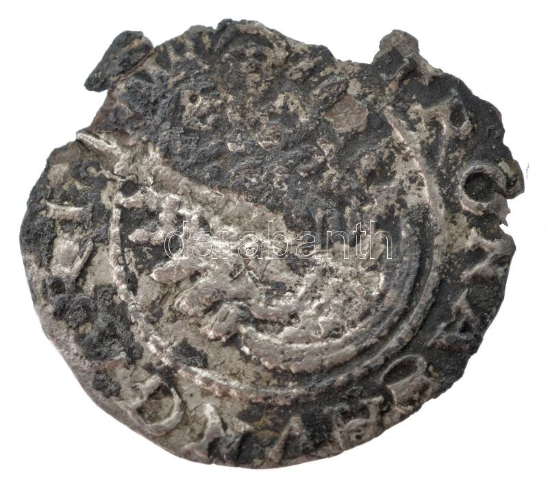 1611K-B Denár Ag 'II. Mátyás' (0,42g) T:2- patina, kitörés Hungary 1611K-B Denár Ag 'Matthias II' (0,42g) C:VF patina, crack Huszár: 1139.,Unger II.: 868