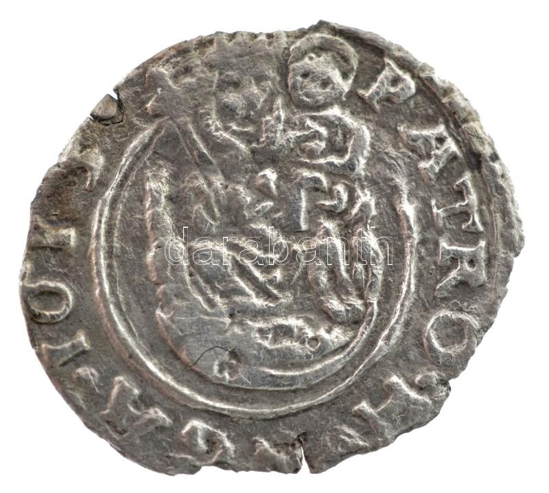 1613K-B Denár Ag 'II. Mátyás' (0,39g) T:2 patina, kitörés Hungary 1613K-B Denár Ag 'Matthias II' (0,39g) C:XF patina, crack Huszár: 1139.,Unger II.: 868