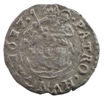 1617K-B Denár Ag 'II. Mátyás' (0,40g) T:2 patina, kis kitörés Hungary 1617K-B Denár Ag 'Matthias II' (0,40g) C:XF patina, small crack Huszár: 1141., Unger II.: 870.