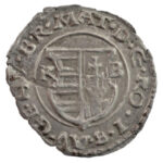 1617K-B Denár Ag 'II. Mátyás' hátlapon veretkettőződés (0,44g) T:1- kitörés Hungary 1617K-B Denár Ag 'Matthias II' double strike on the reverse (0,44g) C:AU crack Huszár: 1141., Unger II.: 870. - Image 2