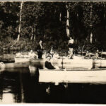 1929 Baja, Kamarás-Duna (Sugovica), 'Duna' és 'Drava' csónakok. photo