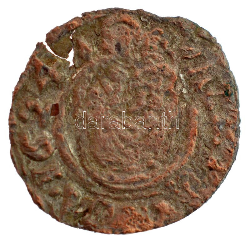 1624K-B Denár Ag 'II. Ferdinánd' (0,36g) T:2- rep. Hungary 1624K-B Denar Ag 'Ferdinánd II' (0,36g) C:VF crack Huszár: 1205., Unger II.: 916.b