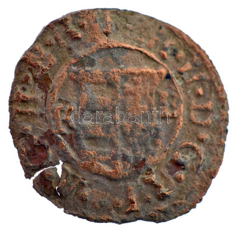 1624K-B Denár Ag 'II. Ferdinánd' (0,36g) T:2- rep. Hungary 1624K-B Denar Ag 'Ferdinánd II' (0,36g) C:VF crack Huszár: 1205., Unger II.: 916.b - Image 2