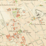 1930 Székesfehérvár sz. kir. város térképe, 1 : 10.000, M. Kir. Állami Térképészet, borító nélkül, 52,5x49,5 cm - Image 2