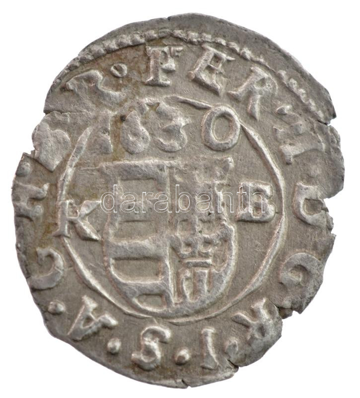 1630K-B Denár Ag 'II. Ferdinánd' (0,48g) T:2 kitörés Hungary 1630K-B Denar Ag 'Ferdinánd II' (0,48g) C:XF crack Huszár: 1204., Unger II.: 917.a - Image 2