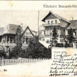 1907 Borszék, Borsec; Nefelejts villa, Posta villa / villas (EK)