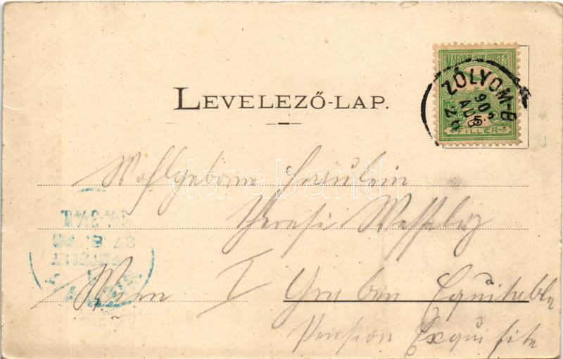 1902 Zólyombrézó, Podbrezová; vasgyár / ironworks, iron factory (EK) - Image 2
