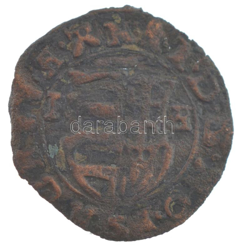 163?K-B Denár billon 'II. Ferdinánd' (0,30g) T:2-,3 Hungary 163?K-B Denar billon 'Ferdinánd II' (0,30g) C:VF,F Huszár: 1205., Unger II.: 916.c - Image 2