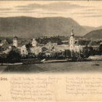 1901 Rozsnyó, Roznava; látkép. Falvi Jenő kiadása / general view (EK)