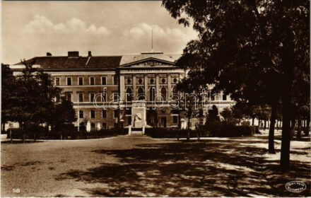 Budapest VIII. M. kir. Honvéd Ludovika akadémia. Csiky Foto 58.