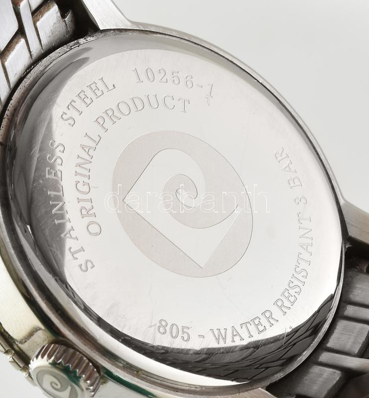 Pierre Cardin férfi quartz karóra, fém szíjjal, működik, d: 45mm - Image 4