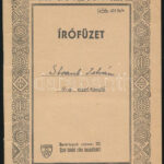 cca 1910 2 db iskolai írófüzet - Image 2