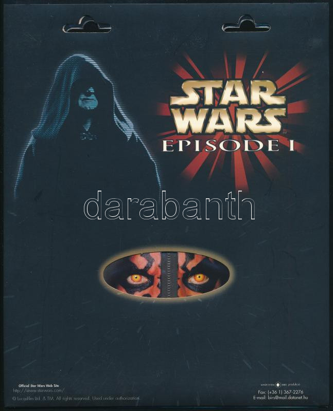 1999 Star Wars Episode I telefonkártya, 4 db, díszcsomagolásban - Image 4