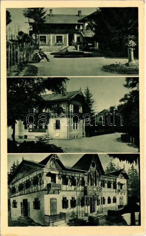 Csízfürdő, Kúpele Cíz; szállók / hotels, villas