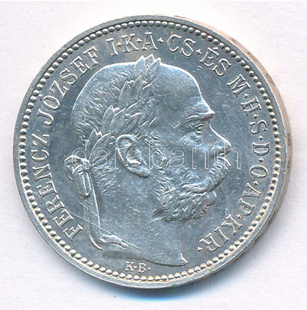 1894KB 1K Ag 'Ferenc József' T:2 Adamo K5