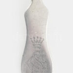 Ezüst(Ag) 'S.G.' monogramos nagykanál, 6 db, jelzett, h: 22 cm, nettó: 512 g - Image 2