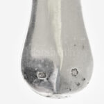Ezüst(Ag) 'S.G.' monogramos nagyvilla, 6 db, jelzett, h: 22 cm, nettó: 493 g - Image 3