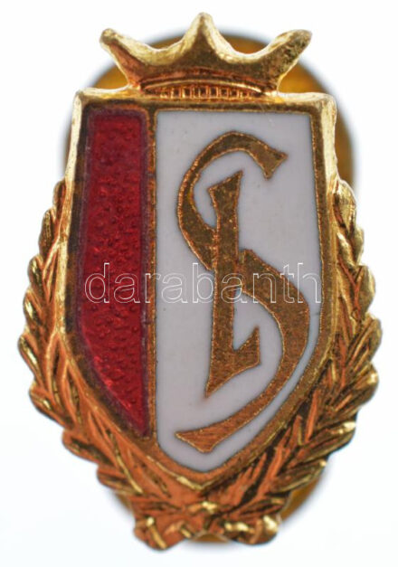 Belgium DN 'LS (Standard Li?ge)' zománcozott bronz gomblyukjelvény T:1- Belgium ND 'LS (Standard Li?ge)' enamelled bronze button badge C:AU