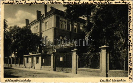 1920 Hódmezővásárhely, Erzsébet közkórház