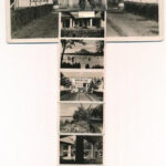 1940 Kakasszékfürdő (Orosháza), Fürdő bejárat. Leporello belül dohányosbolt + 'POSTAI ÜGYN.' (EK) - Image 2