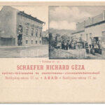 Arad, Schaefer Richard Géza épület-műlakatos és csatornázás-vízvezetékberendező műhelye. Batthyány utca 17. / shop, locksmith and plumber workshop