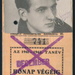1941-42 BSzKRt fényképes tanoncigazolvány