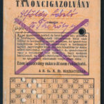 1941-42 BSzKRt fényképes tanoncigazolvány - Image 2
