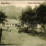 Nagybánya, Baia Mare; Strada Valea-rosie / utca / street view + '1940 Nagybánya visszatért' So. Stpl.