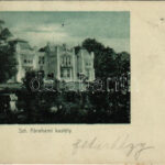 1906 Ábrahám, Szentábrahám, Abrahám; Esterházy kastély / castle (fl)
