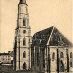 Kolozsvár, Cluj; Szent Mihály templom / church (b)
