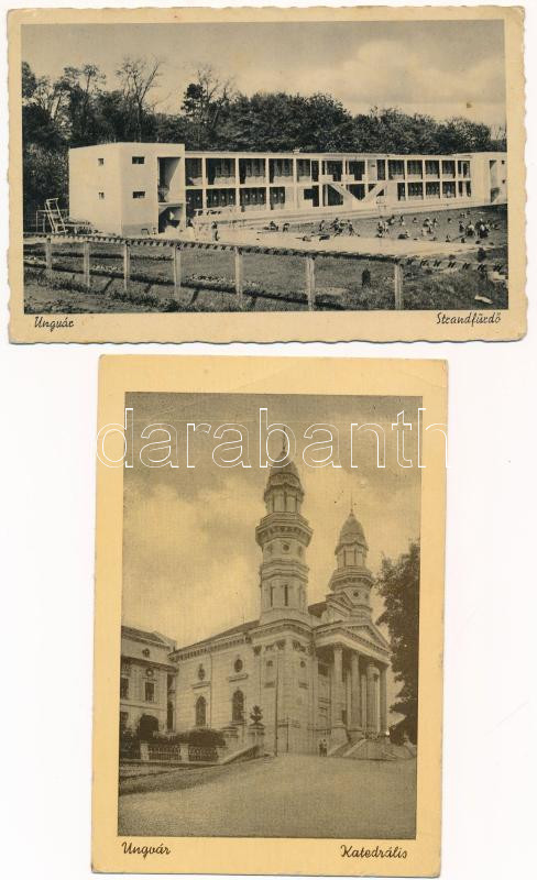 Ungvár, Uzshorod, Uzhhorod, Uzhorod; - 7 db régi képeslap / 7 pre-1945 postcards - Image 2