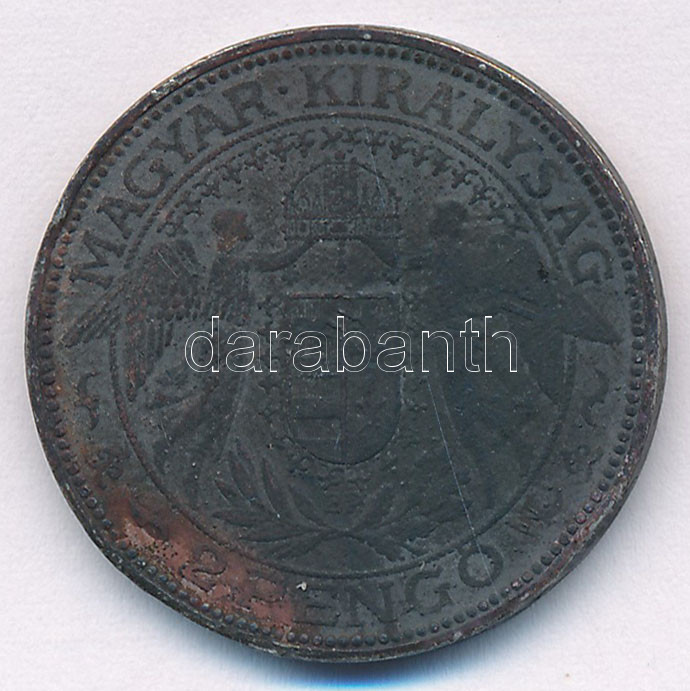 1937. 2P Ag 'Madonna' T:3 patina Adamo P7 - Image 2