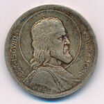 1938. 5P Ag 'Szent István' T:1- patina Adamo P8.1
