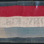 1944 : kir. honv kis. karha. zászlóalj. Kiska karszalag Budapest ostroma. 23x6 cm - Image 2