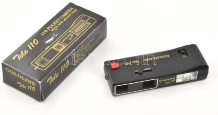 Goldline Tele 110 kamera, eredeti dobozában, leírással, tokkal.