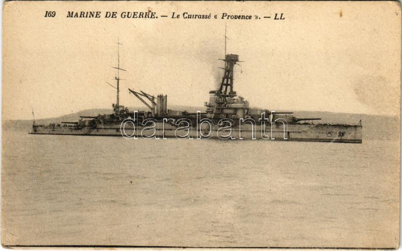 Marine de Guerre. Le Cuirassé 'Provence' / French Navy, Bretagne-class battleship (fl)