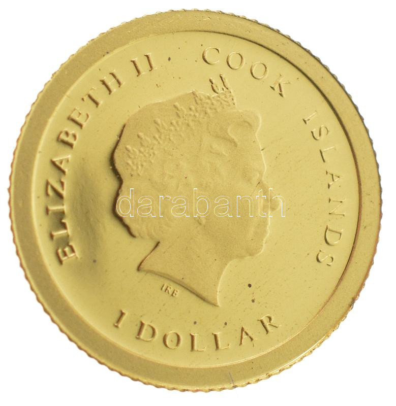 Cook-szigetek 2012. 1$ Au 'Budapest Parlament' (0.5g/0.999) T:PP Cook Islands 2012. 1 Dollar Au 'Budapest Parliament' (0.5g/0.999) C:PP - Image 2