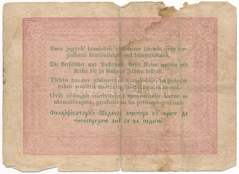 1848. 5Ft 'Kossuth bankó' vörösesbarna nyomat 'EZx 416138' T:IV Adamo G109 - Image 2